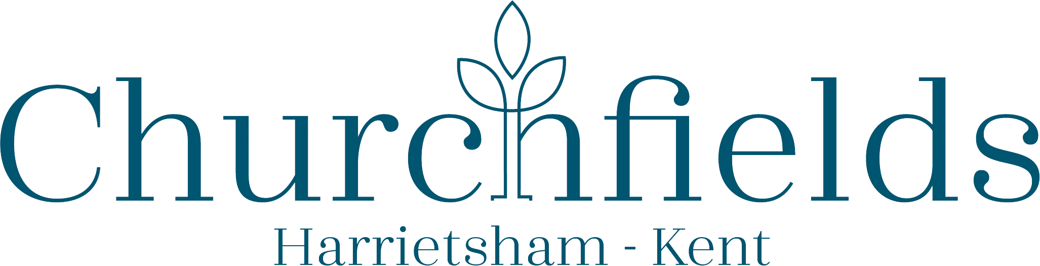 Churchfields logo.