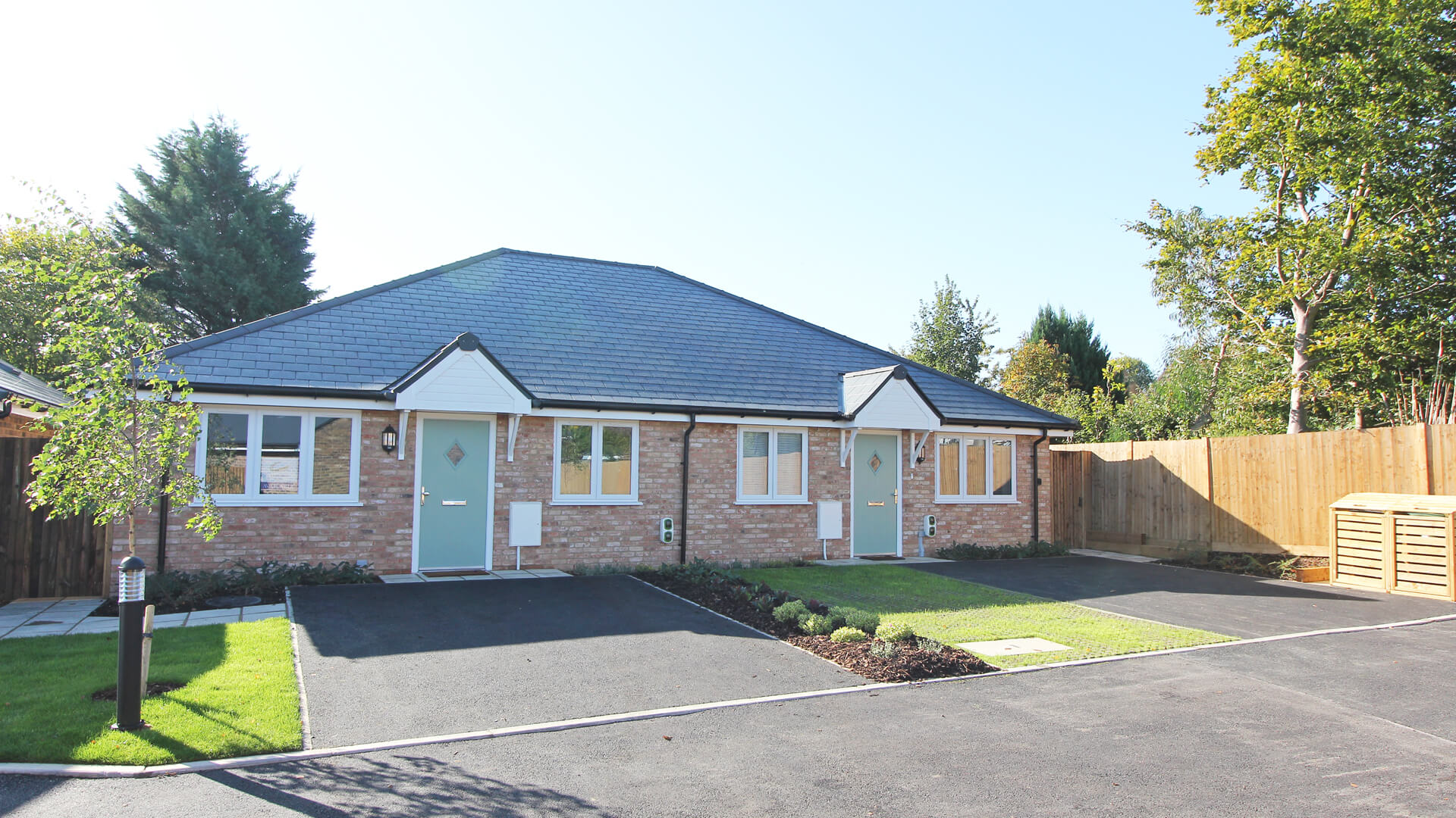 New build Bungalows at our Mulberry place development.