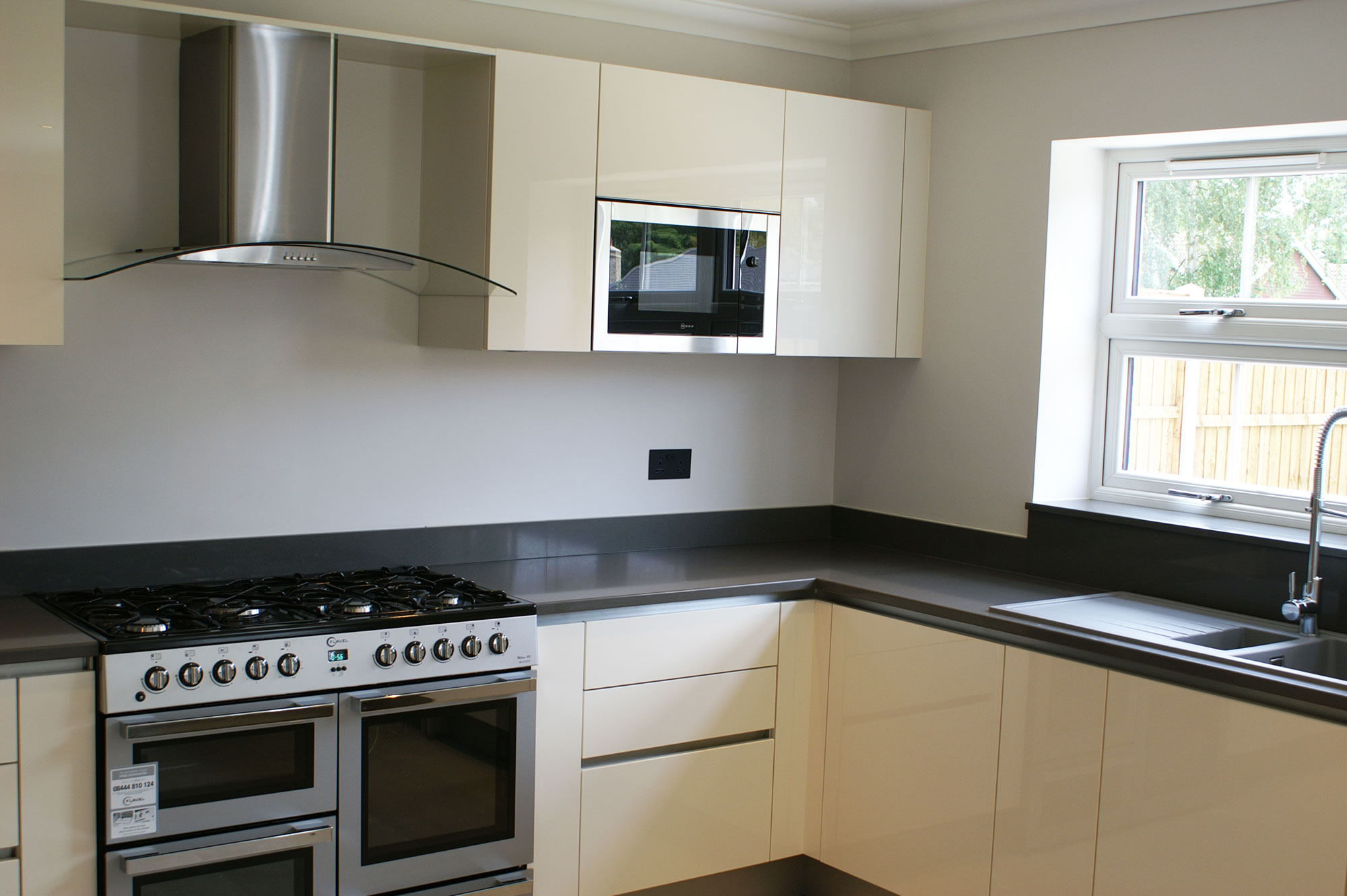 A Clarendon kitchen image with oven and sink.