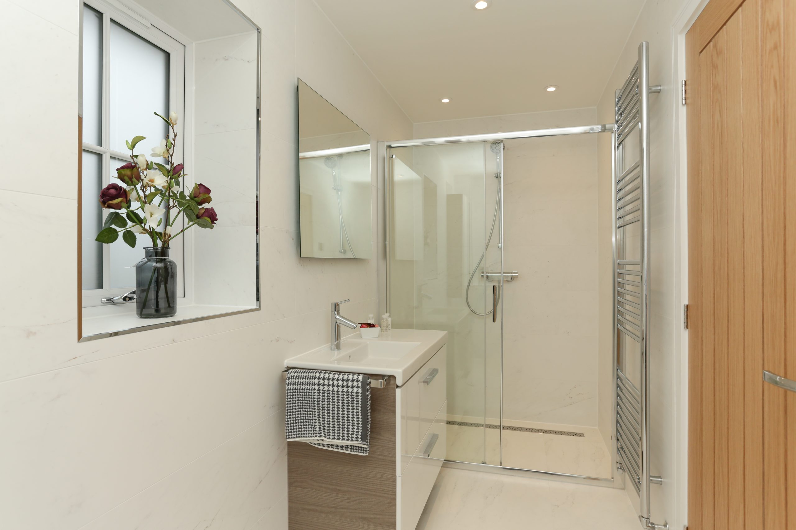 Fitted ensuite at our Weavers Park development