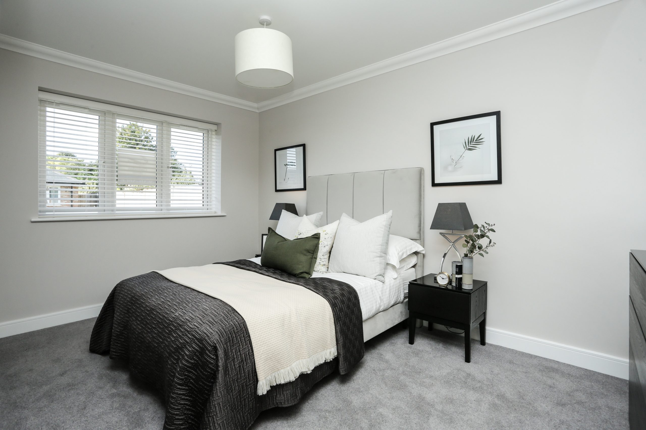 new build bungalow bedroom at Mulberry Place Phase 2