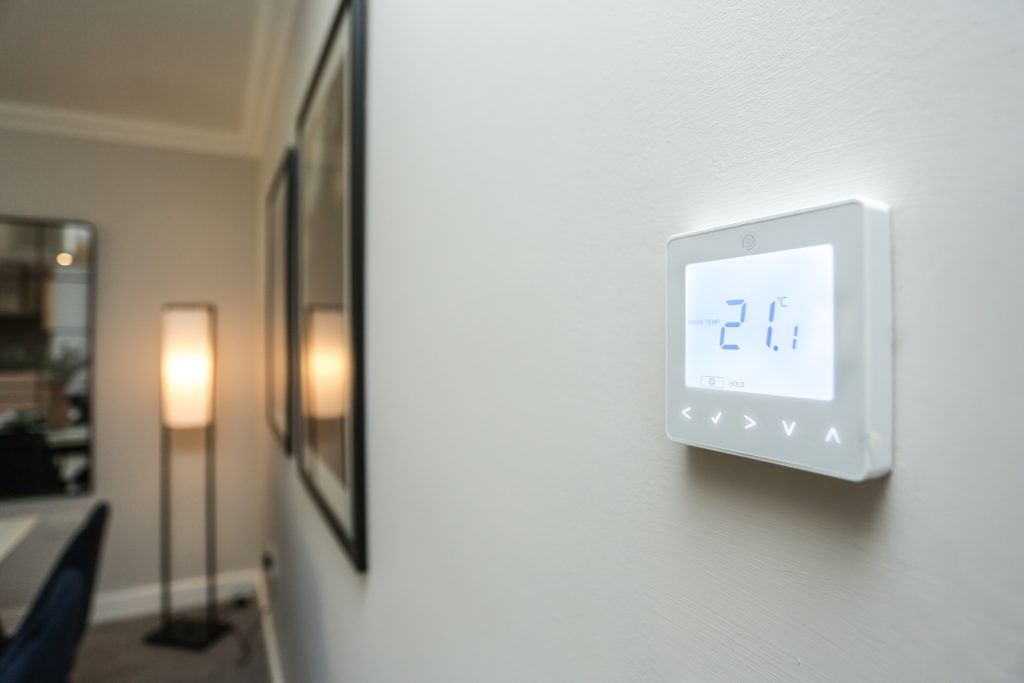 energy efficient heating control at Mulberry Place Phase 2