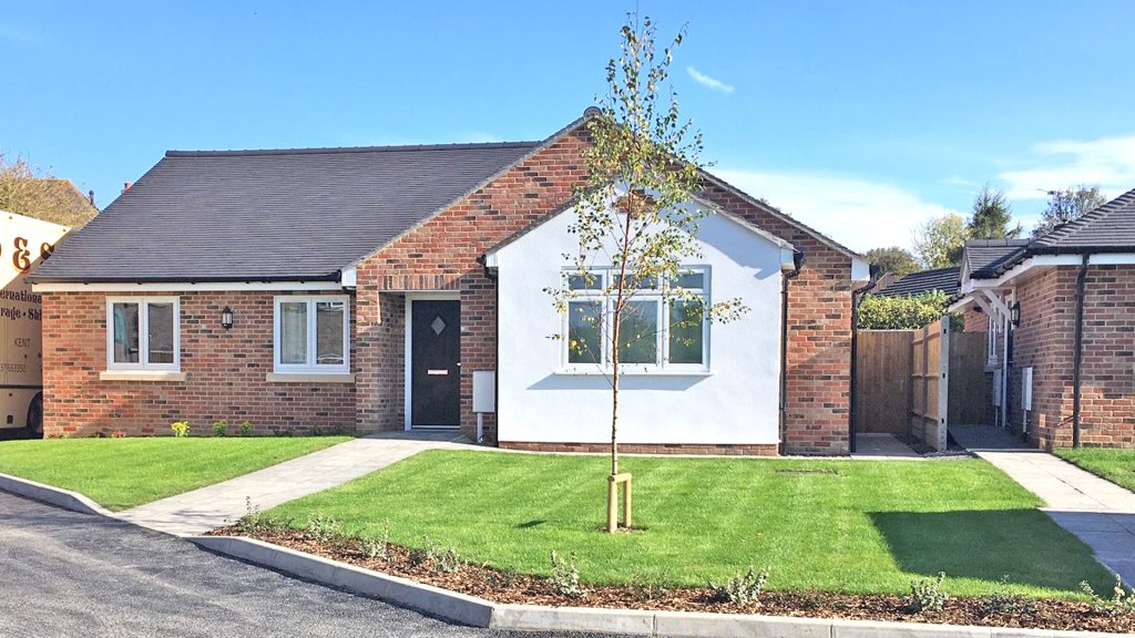 A new build bungalow at our Churchfields development.