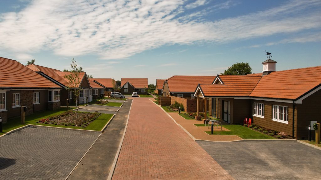 Street scene at our Cobnut Park development.