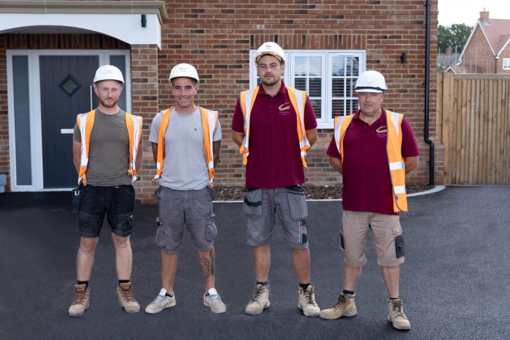 Site managers team